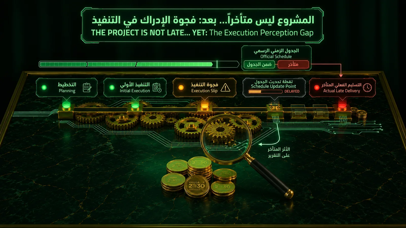 The Project Is Not Late: Why Execution Slips Before the Schedule Shows