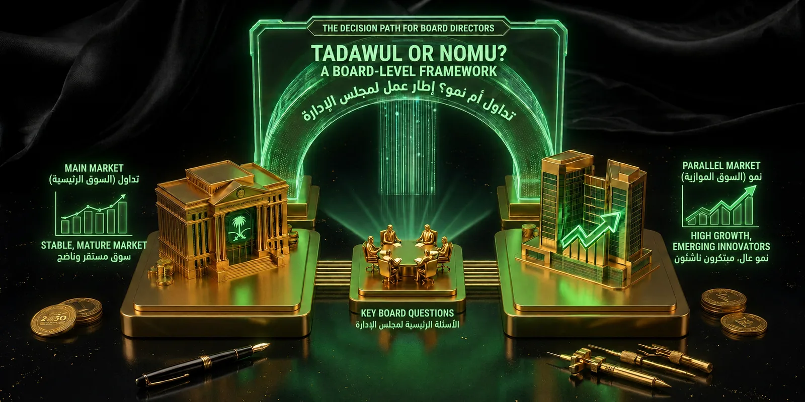 Tadawul or Nomu? A Board-Level Framework