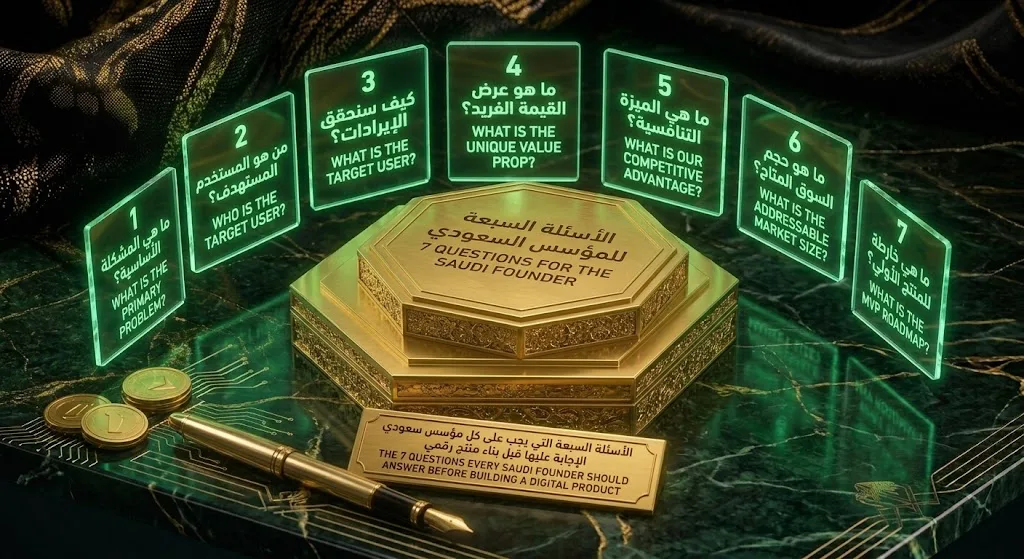 The 7 Questions Every Saudi Founder Should Answer Before Building a Digital Product