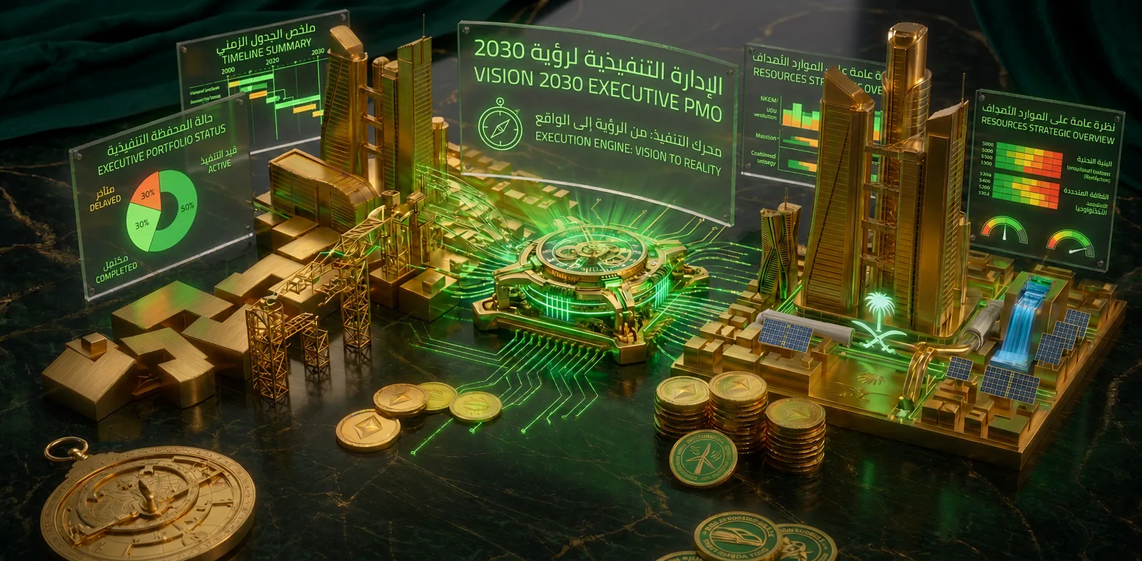 PMOs as the Executive Engine for Vision 2030